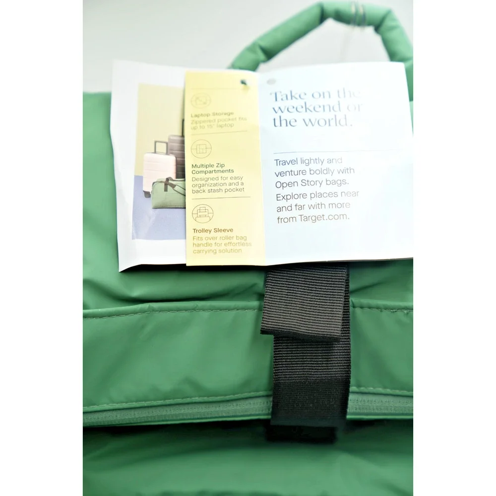 Green‎ Puffer Backpack Bundle with Embark Lunchbox and 25+ Back to School Items